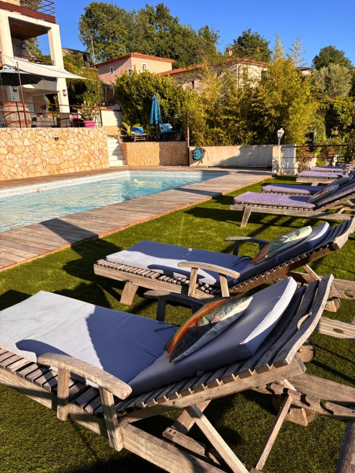Chambre D'Hotes Le Clos 67 Saint-Paul-de-Vence Esterno foto